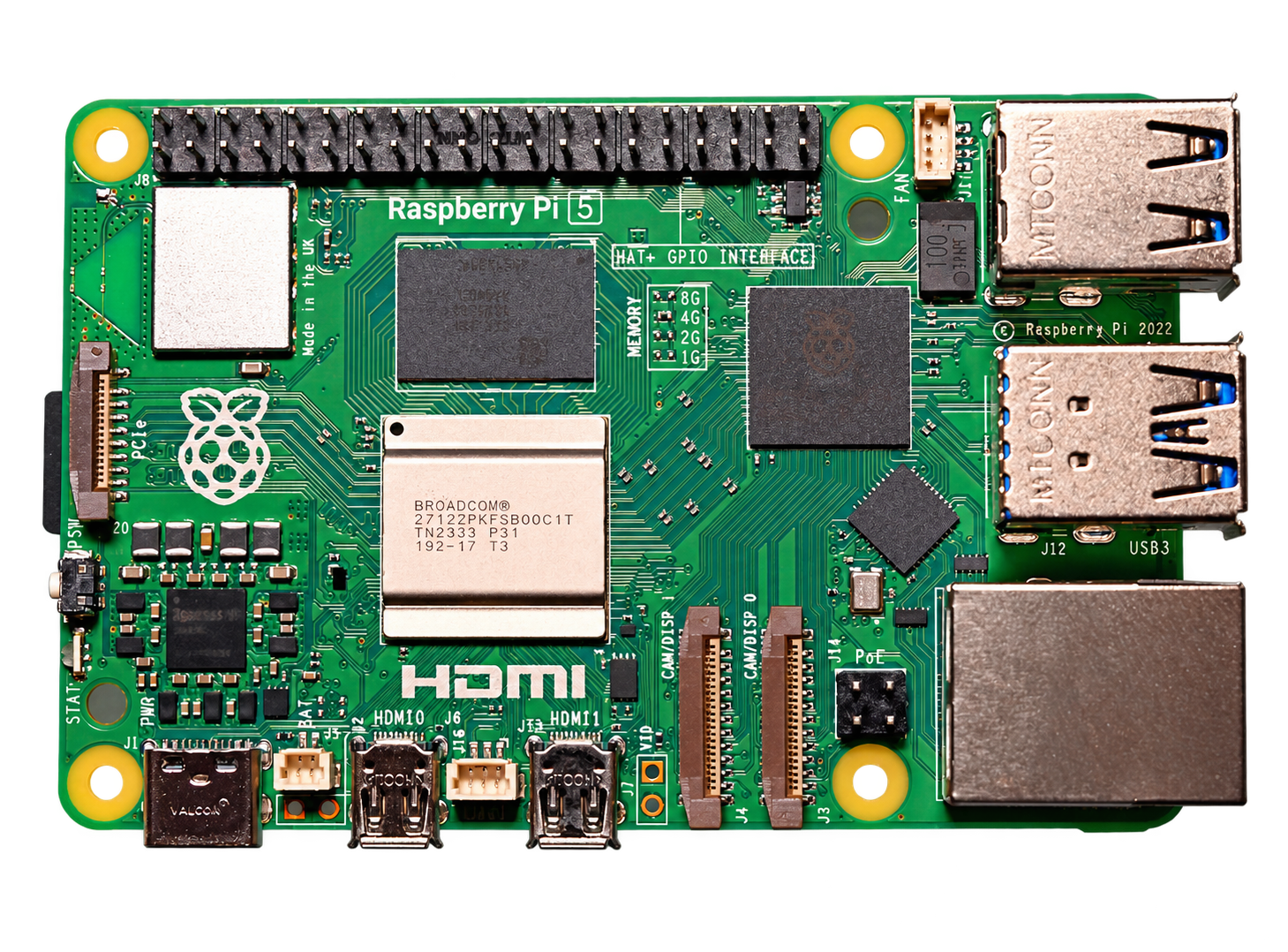 Raspberry Pi 5 single-board computer