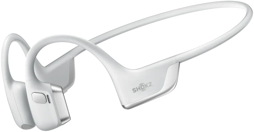 Shokz OpenRun Pro 2 headphones in silver
